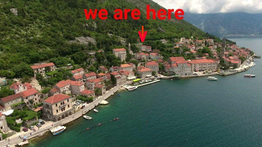 Bella Vista Zmukic Apartment Perast Exterior foto