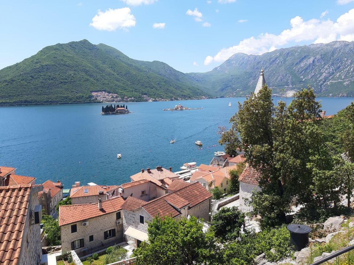 Bella Vista Zmukic Apartment Perast Exterior foto